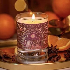 Hovedbilde Durance duftlys Appelsin og kanel 20 timer