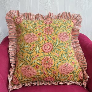 Hovedbilde EDL putetrekk quiltet med kant 50*50cm