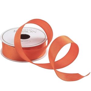 Hovedbilde B&aring;nd med wire 5,5cm - Orange Solid