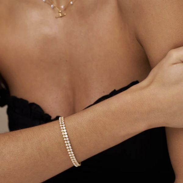 Orelia armb&aring;nd Pearl tennis - gull