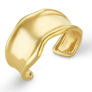 Hovedbilde Orelia Statement Organic Molten Metal Cuff ...