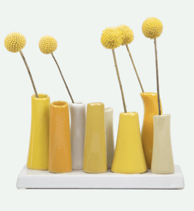 Hovedbilde Pooley med 8 vaser - Yellow