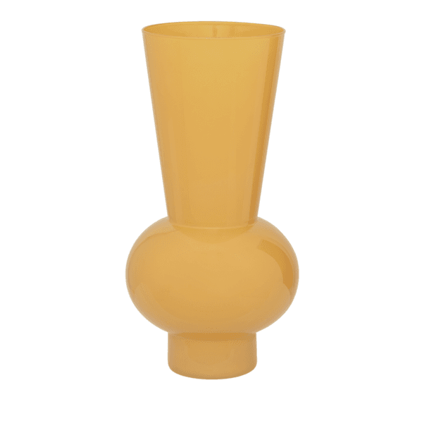Vase Keiko gyllen guloransje h. 38,5cm