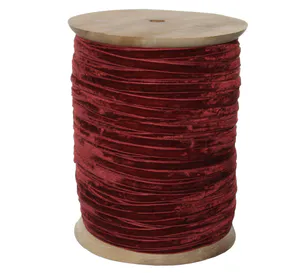 Hovedbilde Shishi fl&oslash;yelsb&aring;nd r&oslash;d 1 cm (pr meter, stor ...
