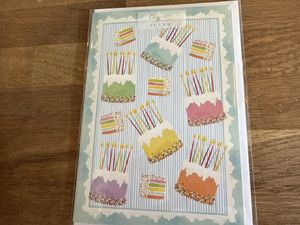 Hovedbilde Caspari kort - Cake frosting