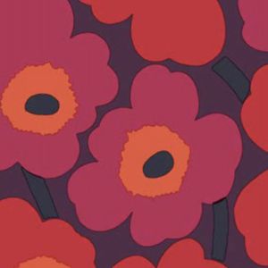 Hovedbilde Marimekko Unikko Red Lilac - Kaffe
