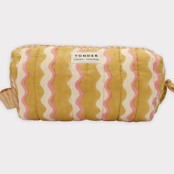 Quilted toalettveske Wiggle / Honey Large
