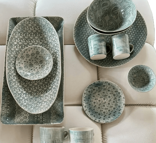 Utensils fat ca 18*13cm - spearmint