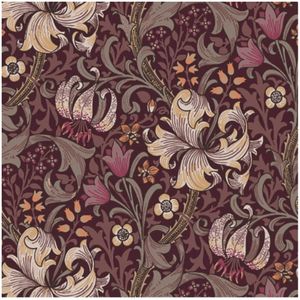 Hovedbilde William Morris Golden Lily Lilac - lunsj