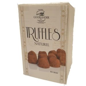 Hovedbilde Sjokotr&oslash;fler Naturell 100gr
