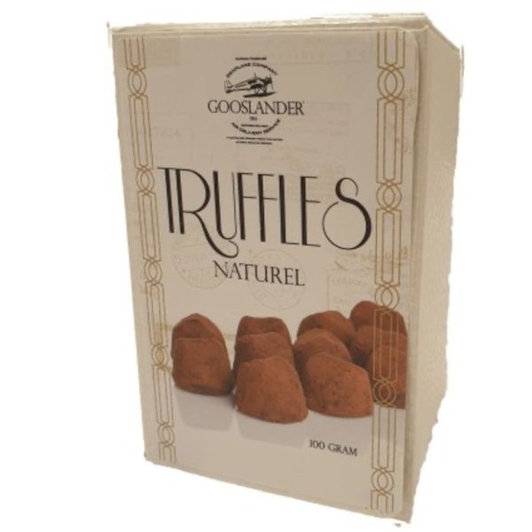 Sjokotrøfler Naturell 100gr
