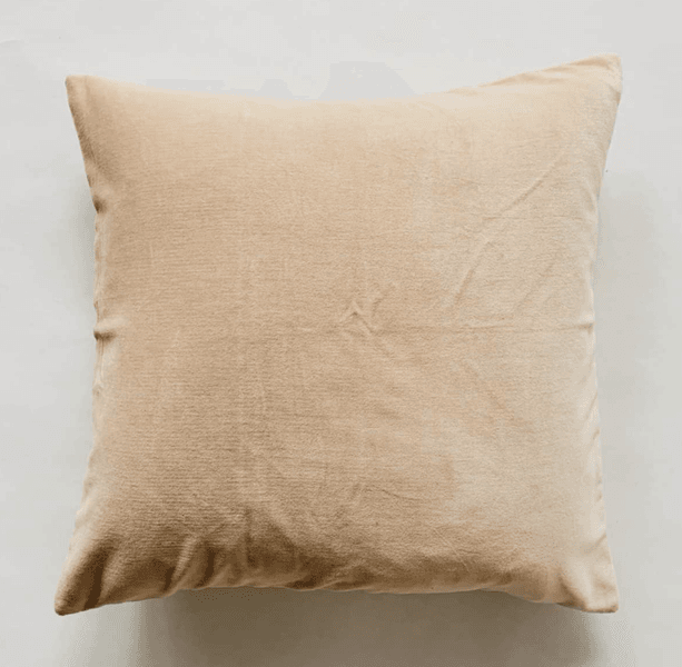 Putetrekk velur 50×50cm - nude rosa