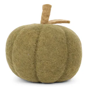 Hovedbilde Gresskar i ull - gr&oslash;nt - 16cm 