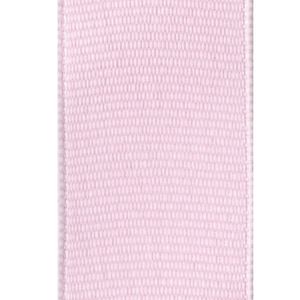 Hovedbilde B&aring;nd med wire 7,3m - Powder pink grosgrain